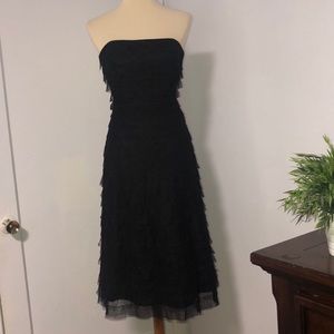 BCBG Max Azria Tiered Tull Dress